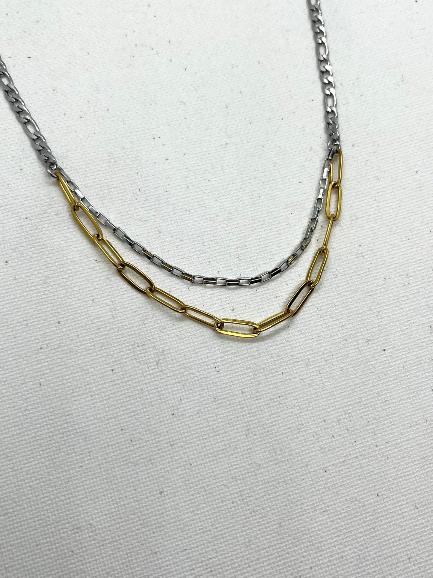 Collier bicolore - SPACE