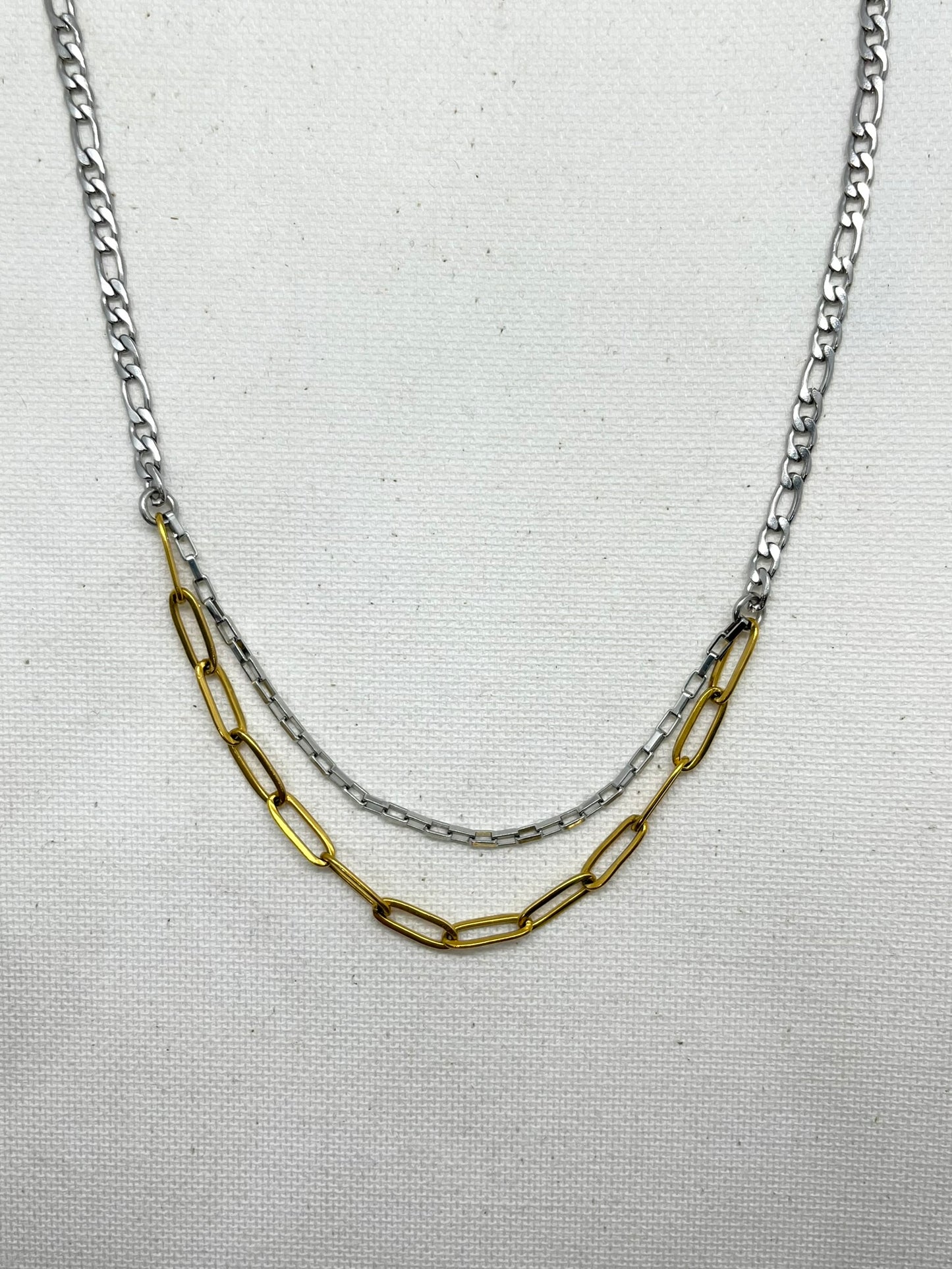 Collier bicolore - SPACE