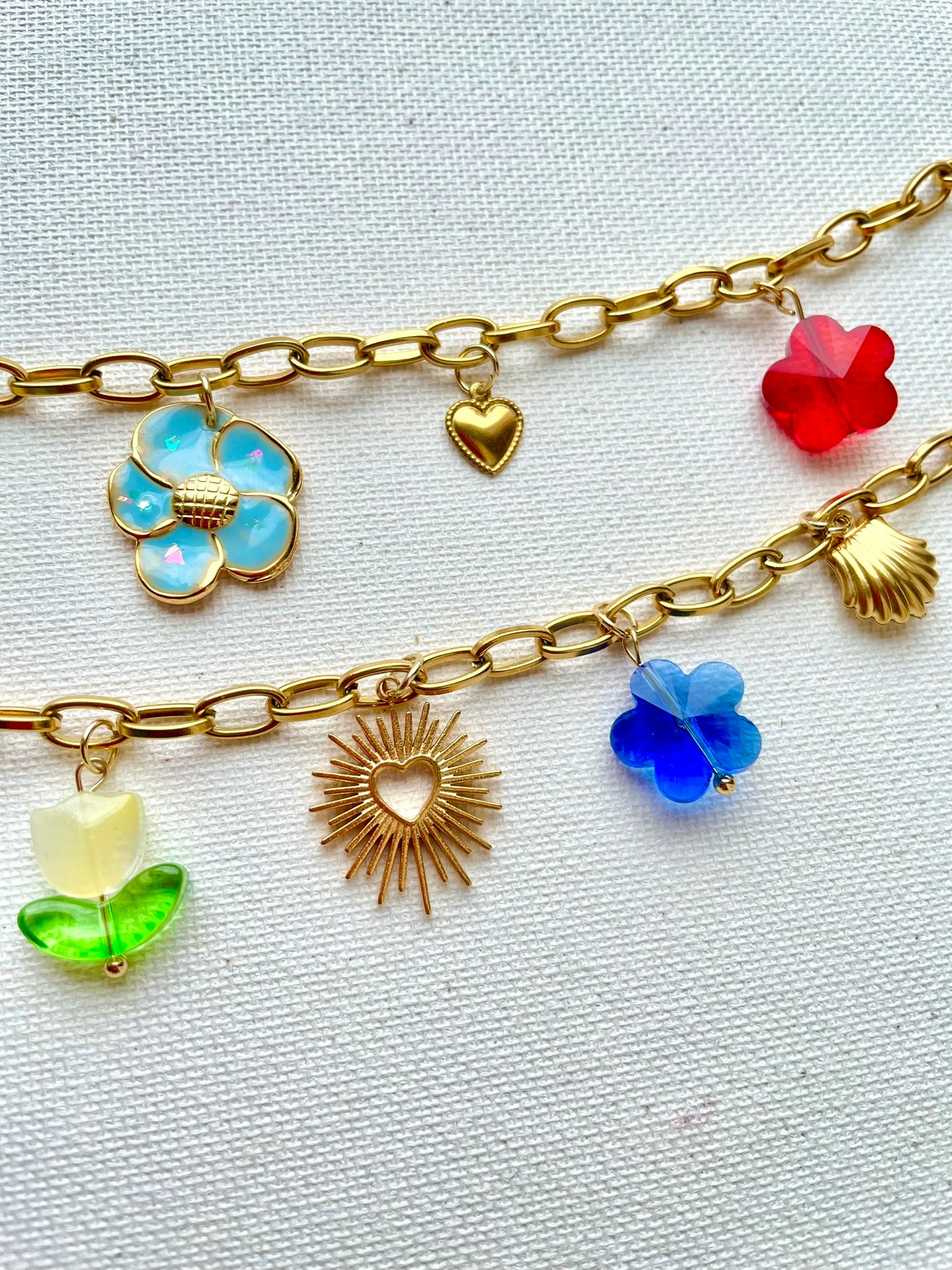 Collier charms personnalisable - CHARMIE