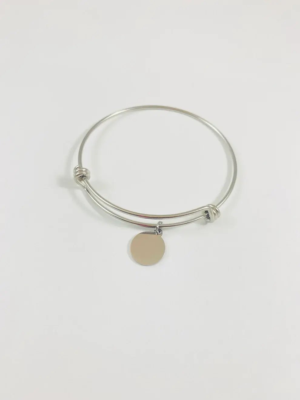 Jonc Bracelet personnalisé par gravure - EDEN - Chouette Merveille bijoux personnalisés