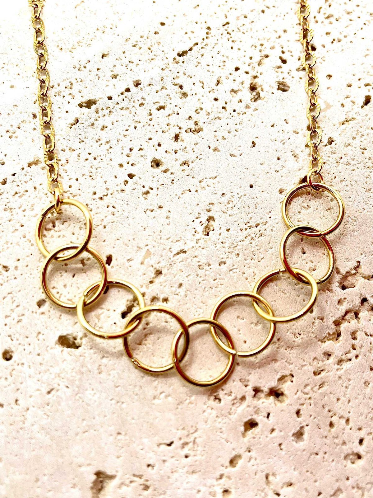 Collier Naomi acier inoxydable à personnaliser maille striée - bijoux personnalisés