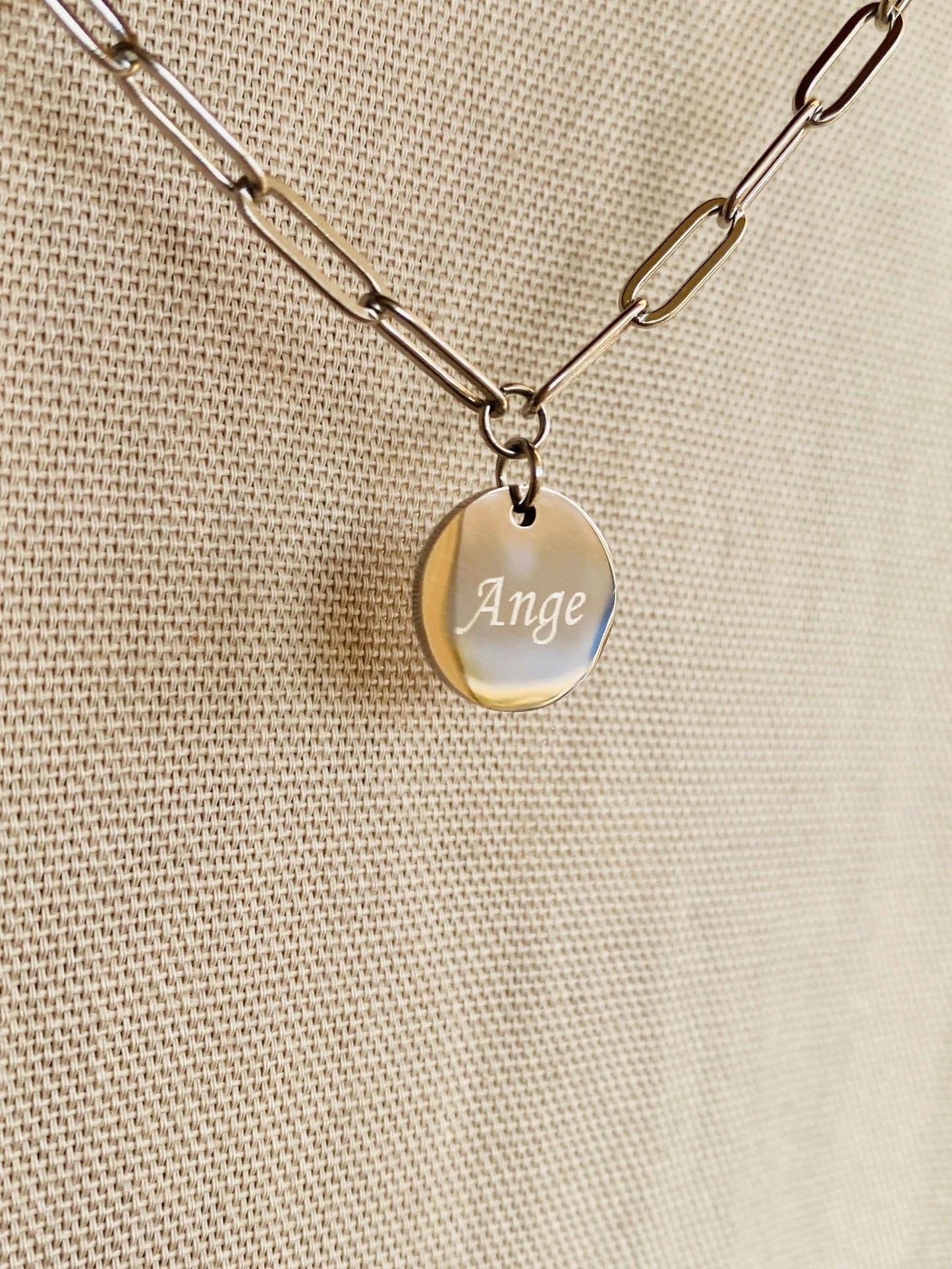 Collier personnalisé - KARINE - Chouette Merveille - cadeaux personnalisés