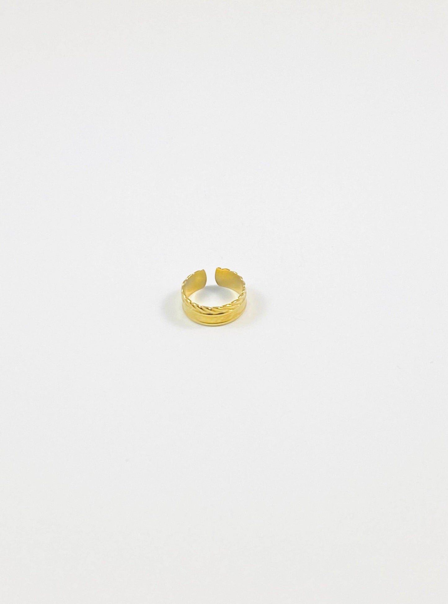 Bague dorée SIANA ajustable - bijoux acier inoxydable