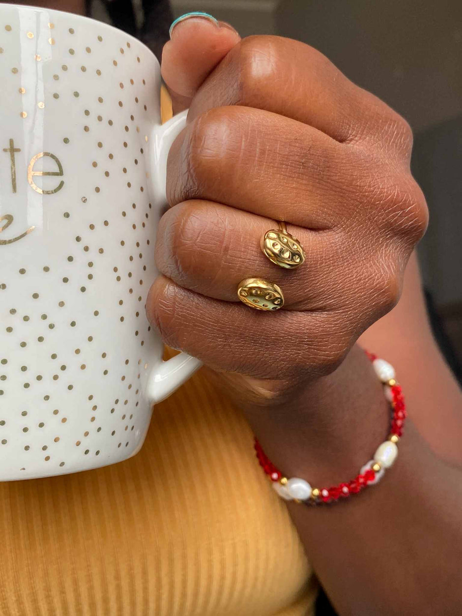 Bague Hibou Réglable Rétro - Alliage, Design œil De Hibou Porte-bonheur - Cadeau Symbolique