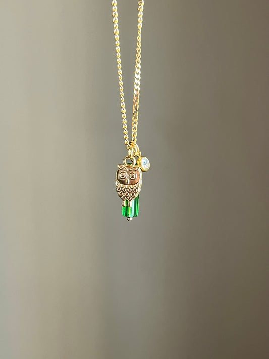 Collier charms pendentif  doré