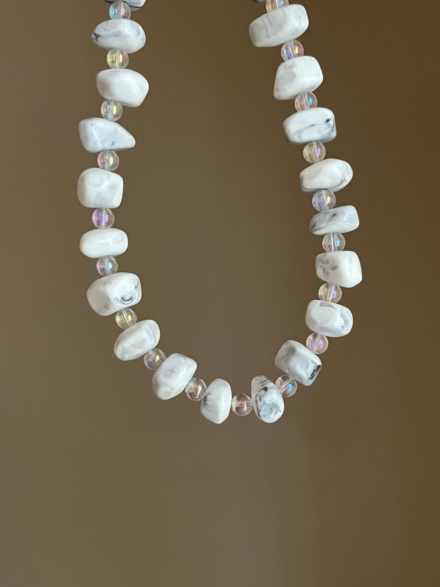 Collier coloré  Chroma curve - MARBLE