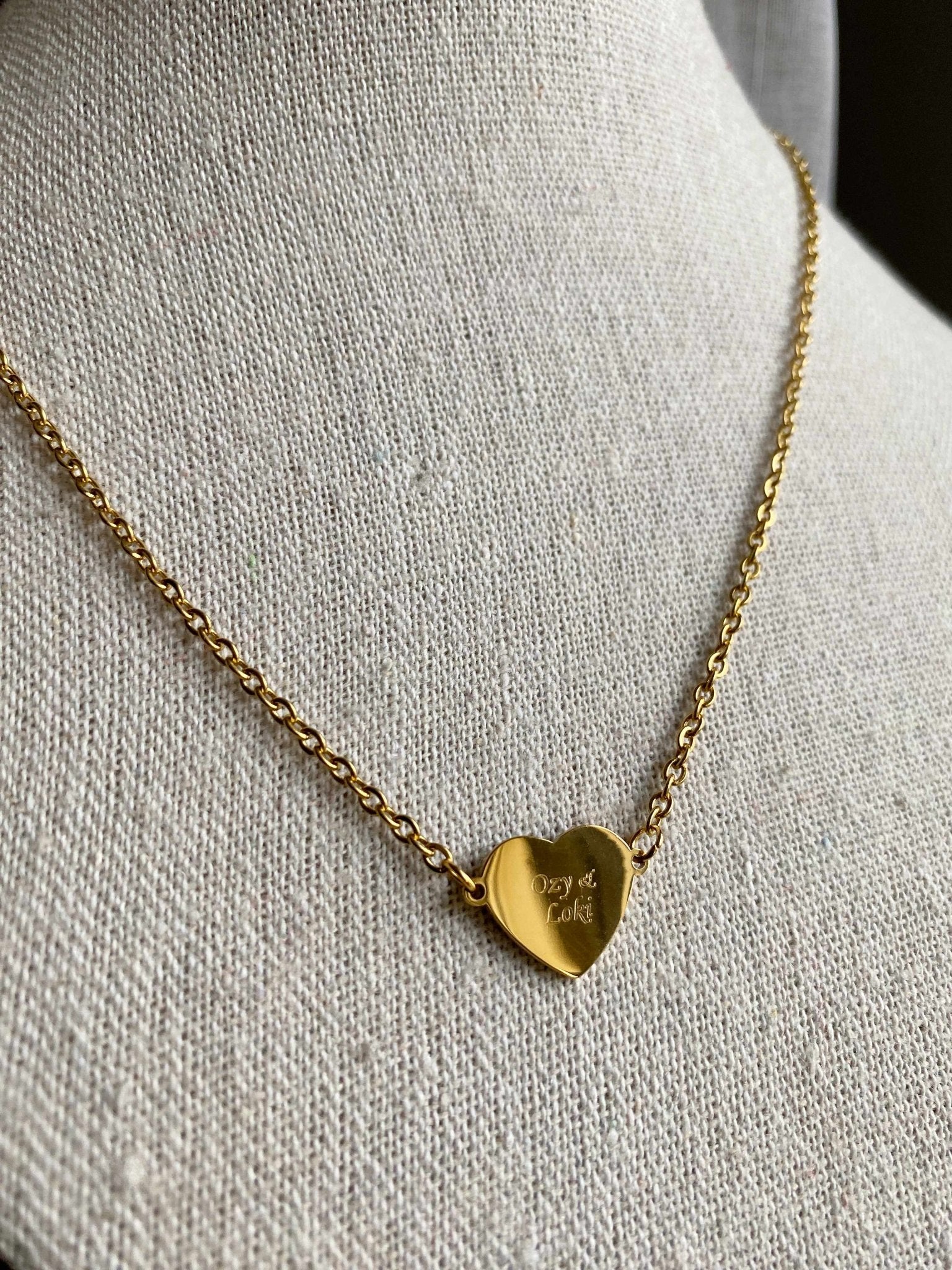 Collier personnalisé - LOVELY – Chouette Merveille